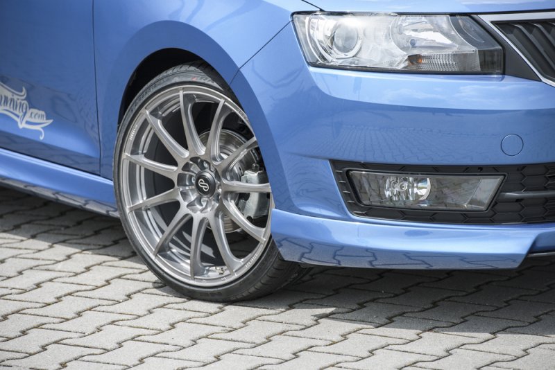Rieger Spoilerlippe Skoda Rapid (NH) 05.17- (ab Facelift) - 79020