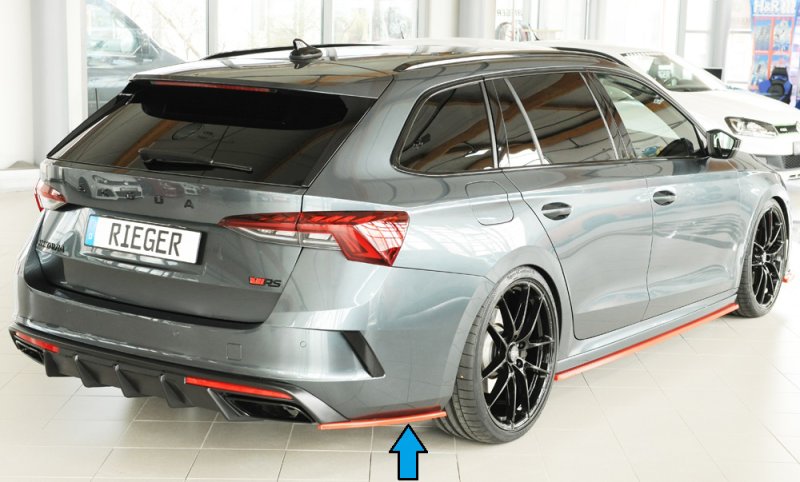 Rieger Heckschürzenansatz seitlich links Skoda Octavia RS (NX) 07.20- - 79038