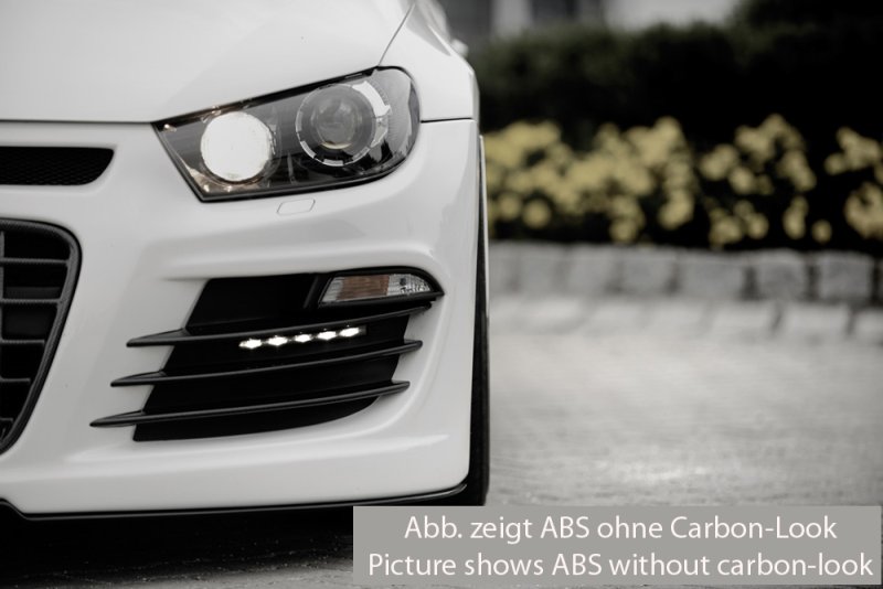 Rieger Lufteinlaßblenden (Aufpreis) schwarz glänzend VW Scirocco 3 (13) 08.08-04.14 (bis Facelift) - 88012
