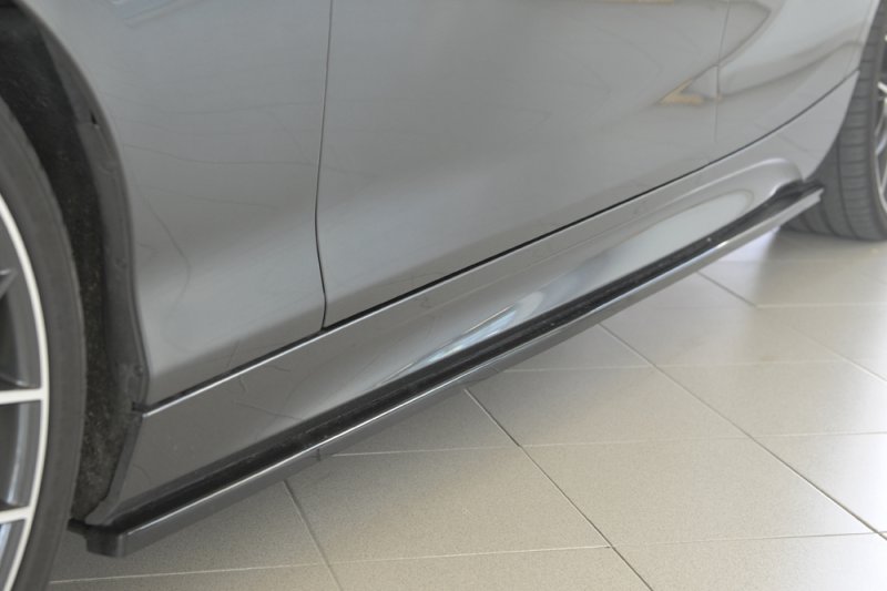 Rieger Seitenschwelleransatz schwarz glänzend BMW 1er F20 (1K4) 05.2015- (ab Facelift) LCI - 88052