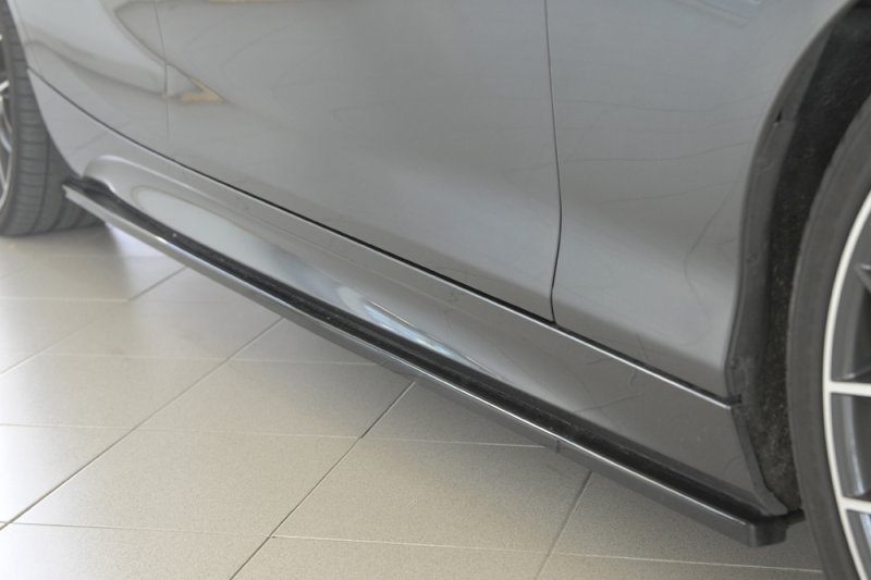 Rieger Seitenschwelleransatz schwarz glänzend BMW 1er F20 (1K4) 05.2015- (ab Facelift) LCI - 88053