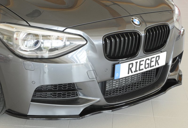 Rieger Spoilerschwert schwarz glänzend BMW 1er F20 (1K4) 09.11-03.2015 (bis Facelift) - 88081