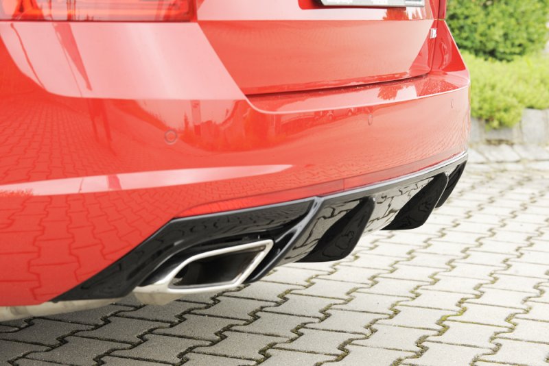 Rieger Heckeinsatz schwarz glänzend Skoda Octavia RS (5E) 02.17- (ab Facelift) - 88087