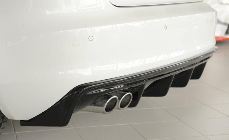 Rieger Heckeinsatz (GBL56786) schwarz glänzend Audi A3 (8V) 07.12-08.16 (bis Facelift) - 88100