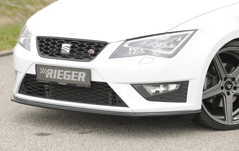 Rieger Spoilerschwert schwarz glänzend Seat Leon Cupra (5F) 03.14-12.16 (bis Facelift) - 88105