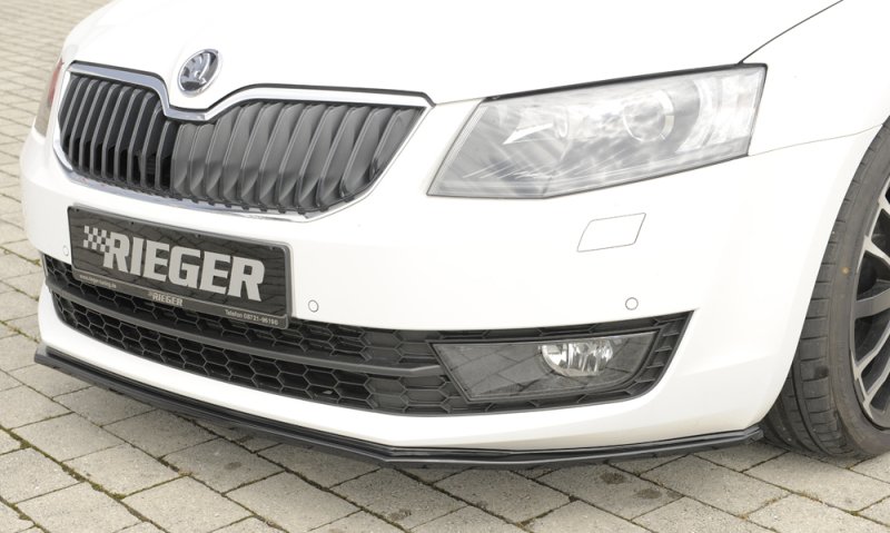 Rieger Spoilerschwert schwarz glänzend Skoda Octavia (5E) 02.13-01.17 (bis Facelift) - 88107