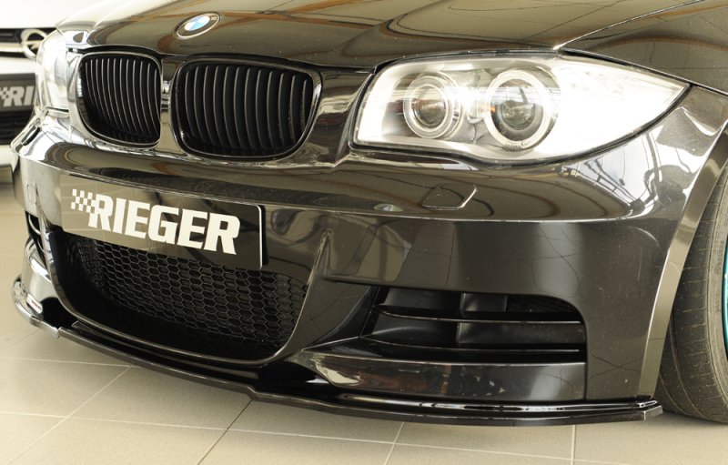 Rieger Spoilerschwert schwarz glänzend BMW 1er E82, E88 (182 / 1C) 10.07- - 88124