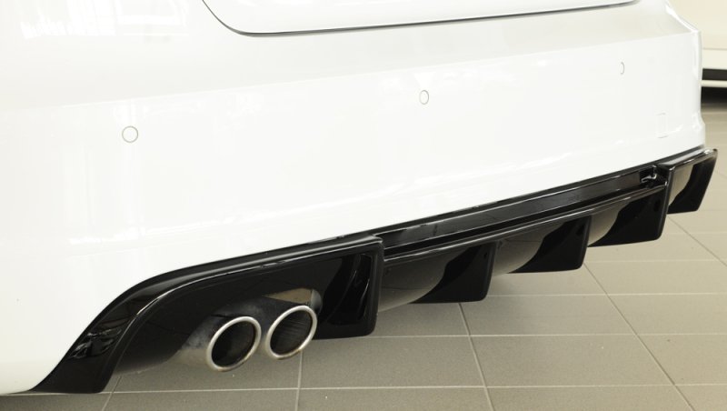 Rieger Heckeinsatz schwarz glänzend Audi A3 (8V) 07.12-08.16 (bis Facelift) - 88141