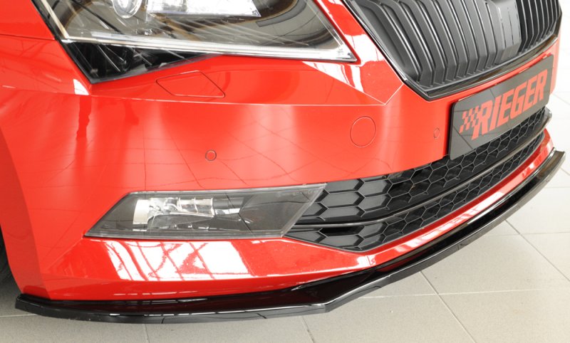 Rieger Spoilerschwert schwarz glänzend Skoda Superb III (3T/3V) 03.15-10.18 (bis Facelift 1) - 88149