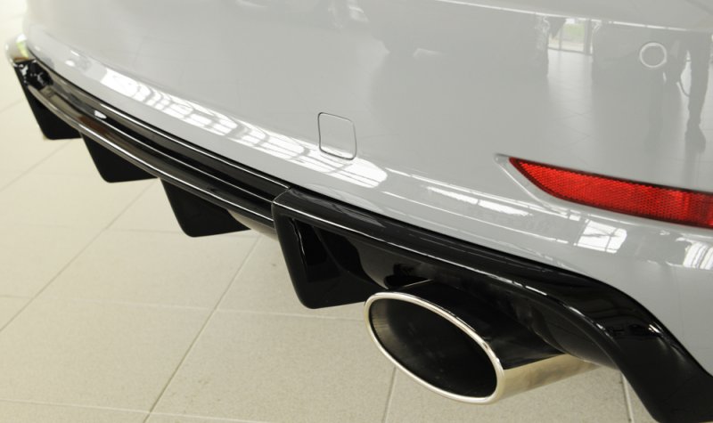 Rieger Heckeinsatz schwarz glänzend Audi A3 (8V) 07.12-08.16 (bis Facelift) - 88159
