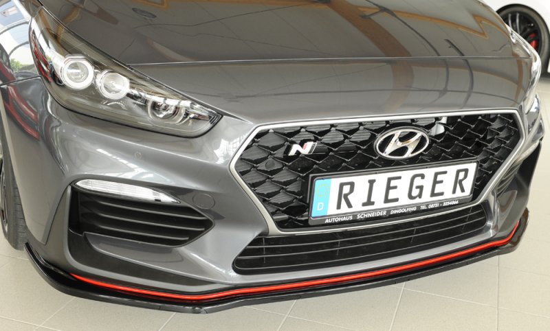 Rieger Spoilerschwert schwarz glänzend Hyundai i30 N (PDE) 07.17-12.20 (bis Facelift) - 88163
