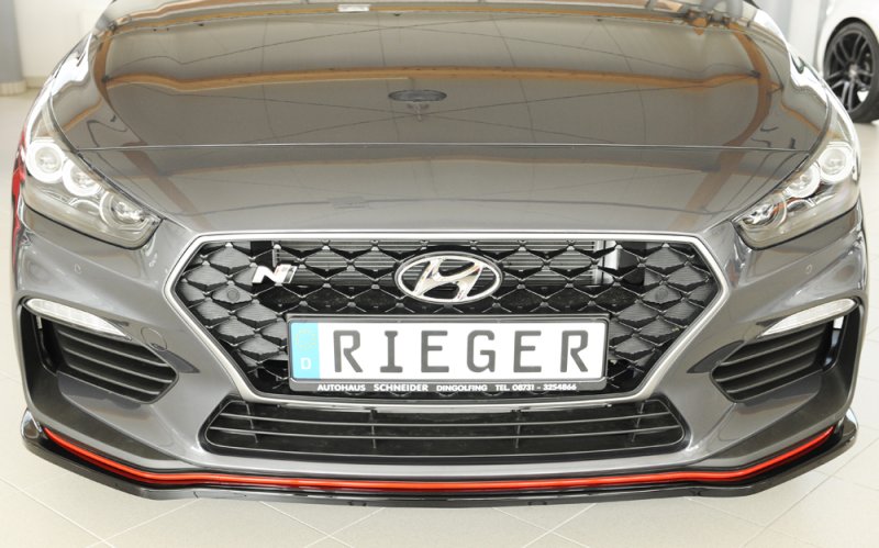 Rieger Spoilerschwert schwarz glänzend Hyundai i30 N (PDE) 07.17-12.20 (bis Facelift) - 88163