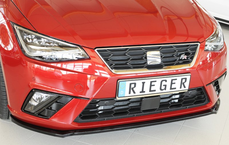 Rieger Spoilerschwert schwarz glänzend Seat Ibiza (KJ) 01.17- - 88165