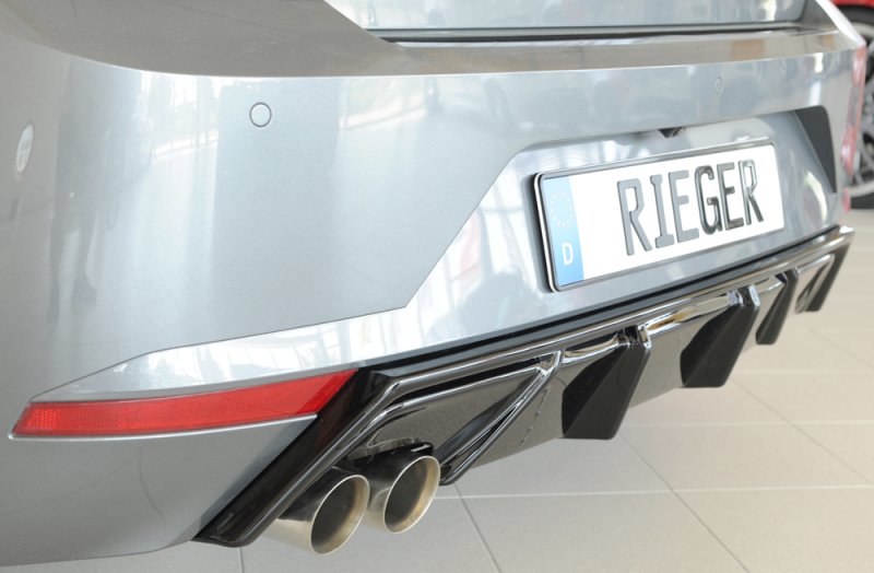 Rieger Heckeinsatz schwarz glänzend Seat Ibiza (KJ) 01.17- - 88168