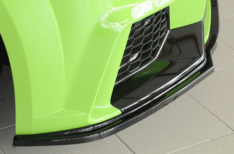 Rieger Spoilerschwert schwarz glänzend Audi TT RS (8J/8J1-FV/8S) 05.16-08.18 (bis Facelift) - 88174