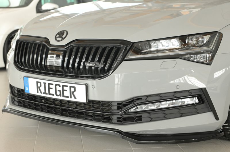 Rieger Spoilerschwert schwarz glänzend Skoda Superb III (3T/3V) 08.19- (ab Facelift 2) - 88175