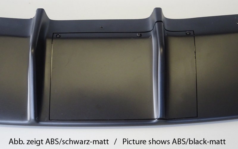 Rieger Heckeinsatz (wie 88147+AHK) schwarz glänzend Seat Leon FR (5F) 01.17- (ab Facelift) - 88178