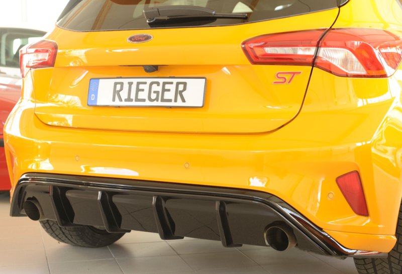 Rieger Heckeinsatz schwarz glänzend Ford Focus 4 ST (DEH) 06.19- - 88179