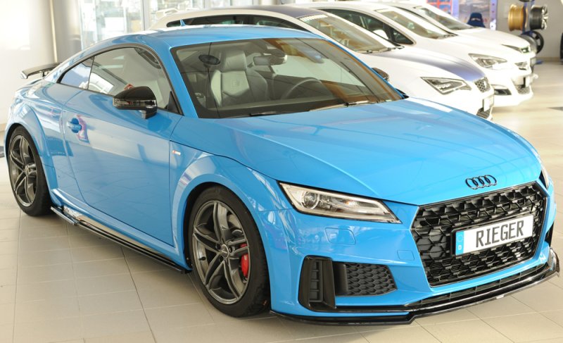Rieger Spoilerschwert schwarz glänzend Audi TT (8J-FV/8S) 09.18- (ab Facelift) - 88188
