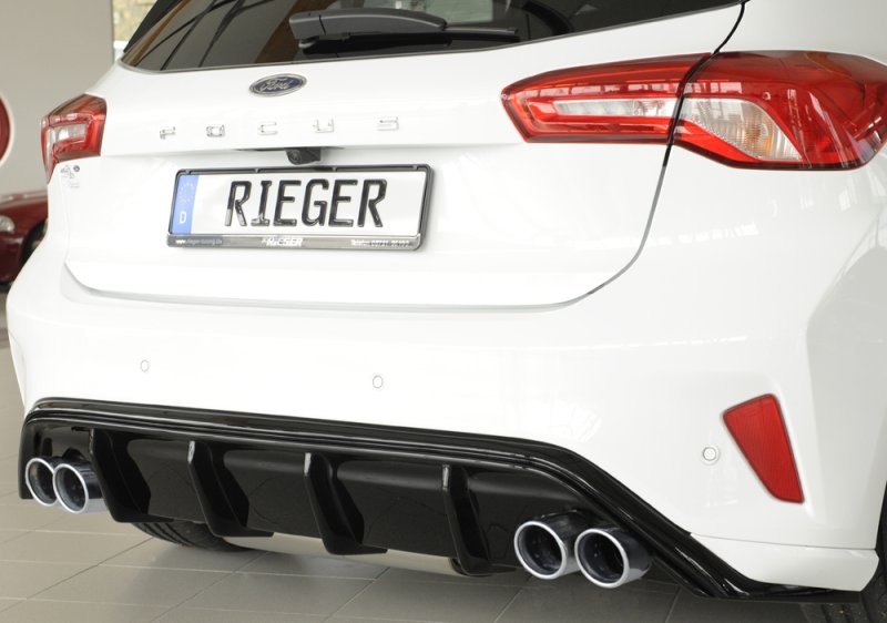 Rieger Heckeinsatz schwarz glänzend Ford Focus 4 (DEH) 09.18- - 88195