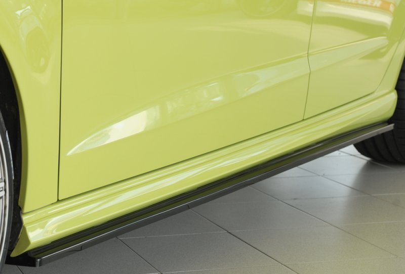 Rieger Seitenschwelleransatz schwarz glänzend Audi A3 (8V) 07.12-08.16 (bis Facelift) - 88196