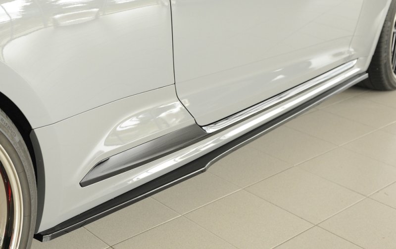 Rieger Seitenschwelleransatz schwarz glänzend Audi RS5 (B9/F5) 03.17-02.20 (bis Facelift) - 88208
