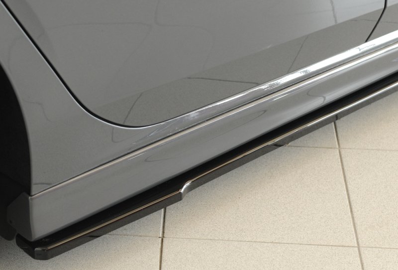 Rieger Seitenschwelleransatz schwarz glänzend VW Golf 7 02.17- (ab Facelift) - 88212