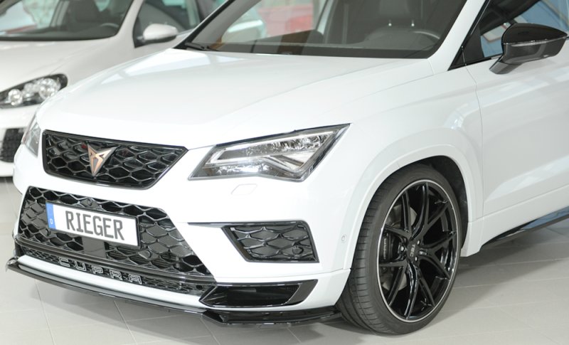 Rieger Spoilerschwert schwarz glänzend Seat Ateca Cupra (5FP) 09.18-07.20 (bis Facelift) - 88227
