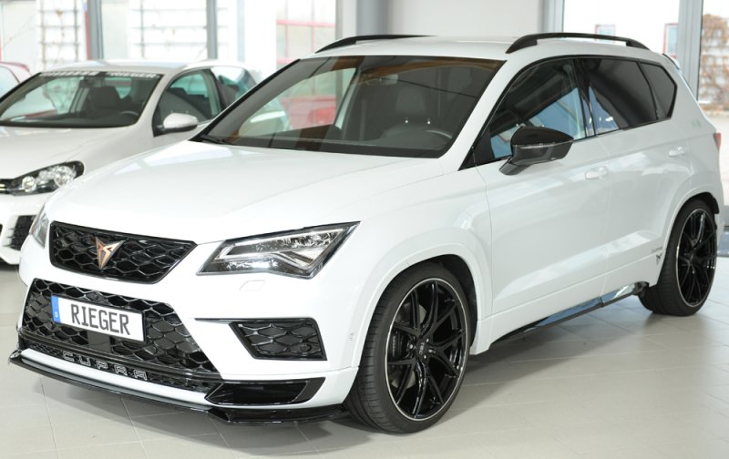 Rieger Spoilerschwert schwarz glänzend Seat Ateca Cupra (5FP) 09.18-07.20 (bis Facelift) - 88227