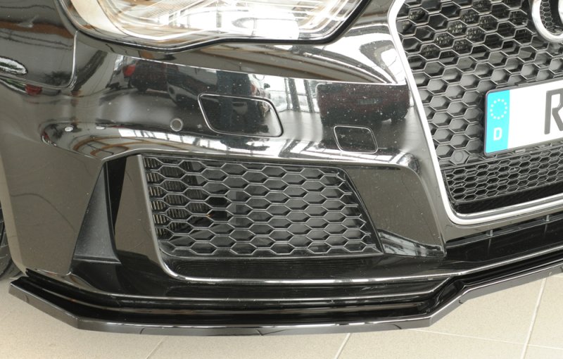 Rieger Spoilerschwert schwarz glänzend Audi RS3 (8V) 04.15-01.17 (bis Facelift) - 88230