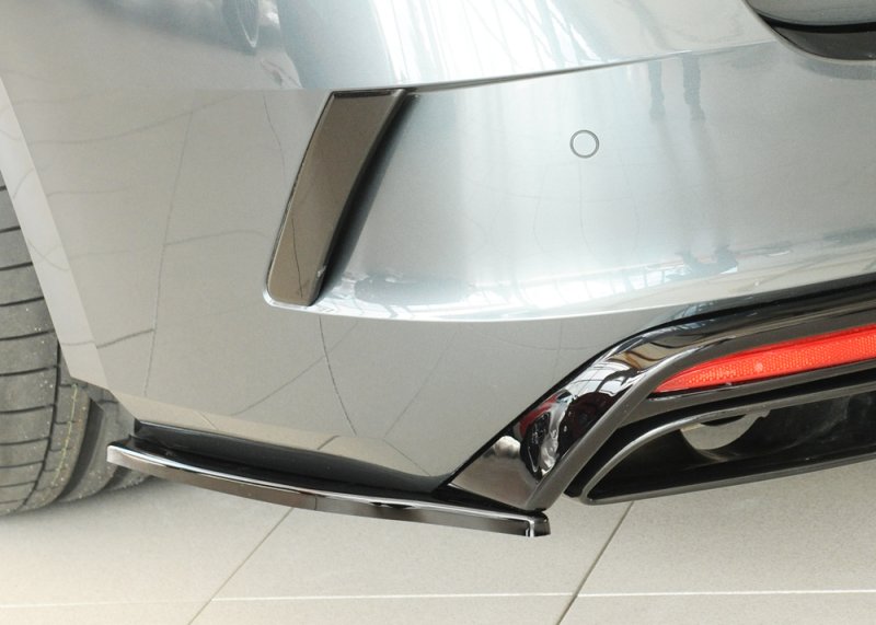 Rieger Heckschürzenansatz seitlich links schwarz glänzend Skoda Octavia RS (NX) 07.20- - 88256