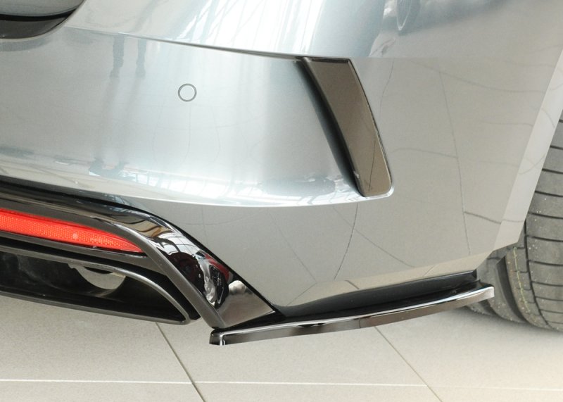 Rieger Heckschürzenansatz seitlich rechts schwarz glänzend Skoda Octavia RS (NX) 07.20- - 88257