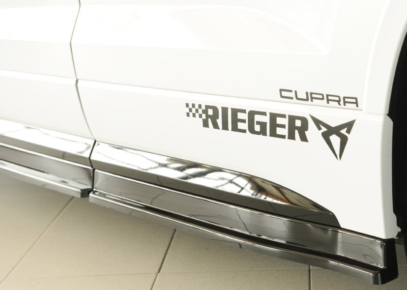 Rieger Seitenschwelleransatz (3-tlg.) schwarz glänzend Seat Ateca FR (5FP) 05.17-07.20 (bis Facelift) - 88274