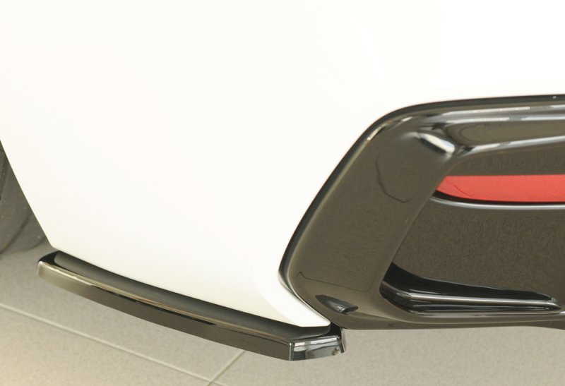 Rieger Heckschürzenansatz seitlich links schwarz glänzend BMW 1er F20 (1K4) 05.2015- (ab Facelift) LCI - 88279