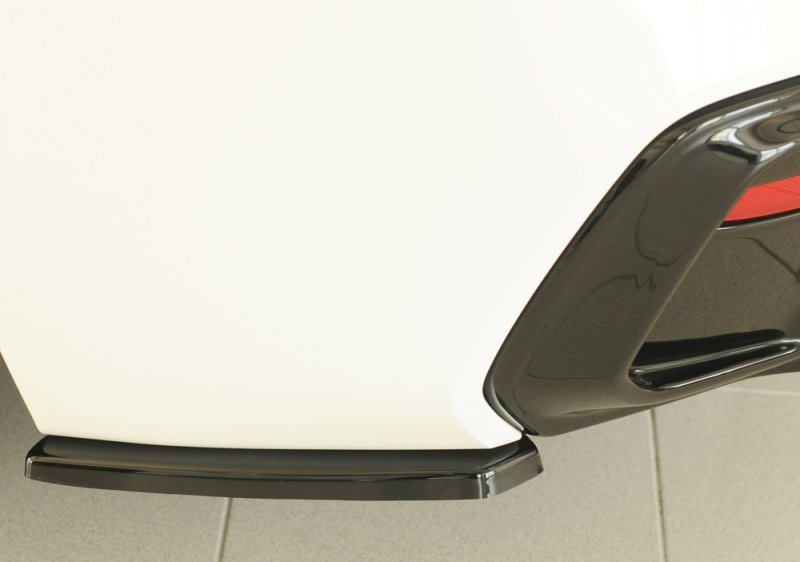 Rieger Heckschürzenansatz seitlich links schwarz glänzend BMW 1er F20 (1K4) 05.2015- (ab Facelift) LCI - 88279