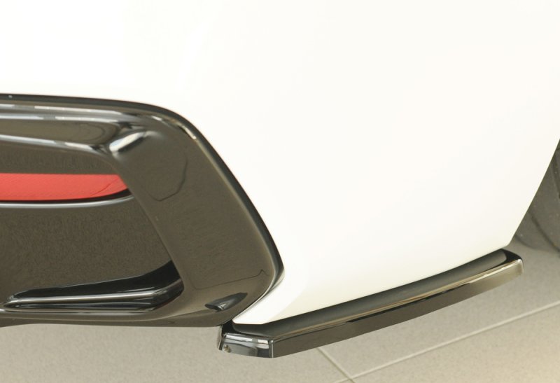 Rieger Heckschürzenansatz seitlich rechts schwarz glänzend BMW 1er F20 (1K4) 05.2015- (ab Facelift) LCI - 88280