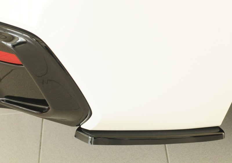 Rieger Heckschürzenansatz seitlich rechts schwarz glänzend BMW 1er F20 (1K4) 05.2015- (ab Facelift) LCI - 88280