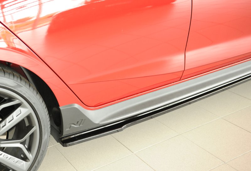 Rieger Seitenschwelleransatz schwarz glänzend Hyundai i20 N (BC3) 04.21- - 88294