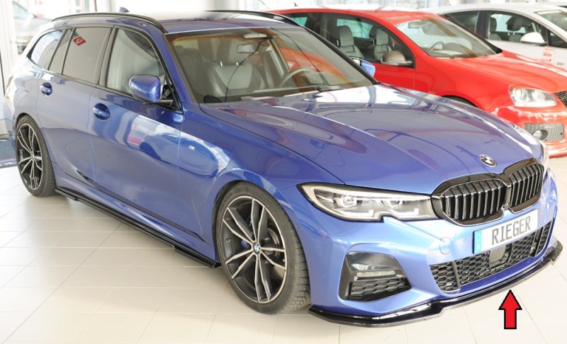 Rieger Spoilerschwert schwarz glänzend BMW 3er G20 (G3L) 03.19- - 88302