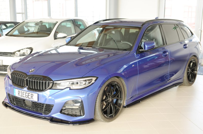 Rieger Seitenschwelleransatz schwarz glänzend BMW 3er G20 (G3L) 03.19- - 88303