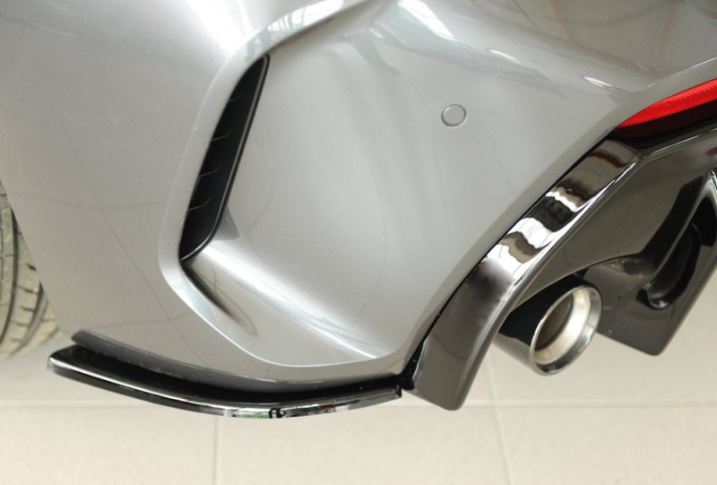 Rieger Heckschürzenansatz seitlich links schwarz glänzend BMW 1er F40 (F1H) 07.19- - 88318