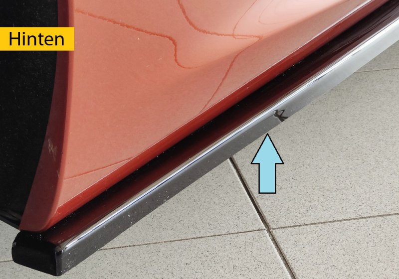 Rieger Seitenschwelleransatz schwarz glänzend BMW 1er F21 (1K2) 05.2015- (ab Facelift) LCI - 88325
