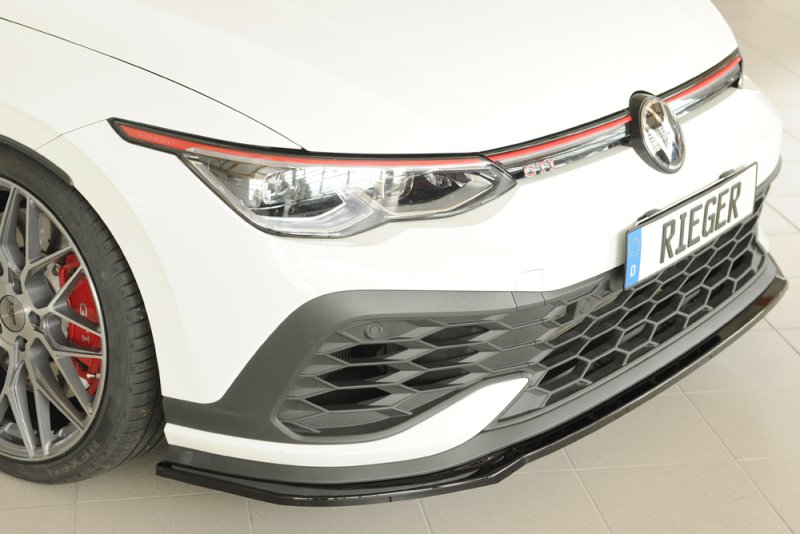 Rieger Spoilerschwert nur für GTI Clubsport schwarz glänzend VW Golf 8 GTI Clubsport 10.20- - 88327
