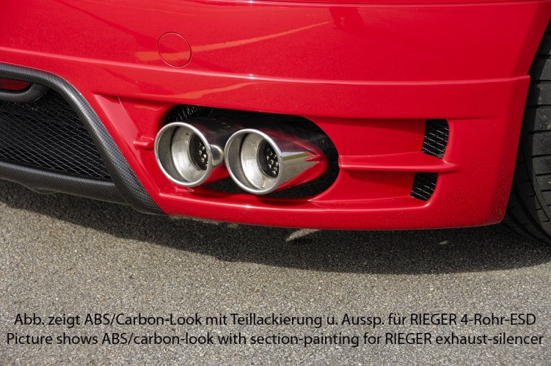 Rieger Heckansatz Audi TT (8J) 09.06-06.10 (bis Facelift) - 99047