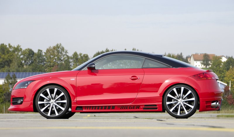 Rieger Heckansatz Audi TT (8J) 09.06-06.10 (bis Facelift) - 99050