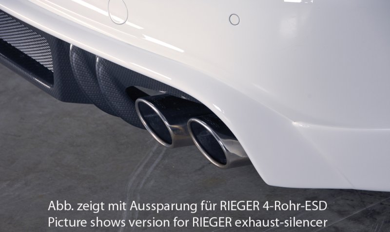 Rieger Heckschürzenansatz Audi A4 (B8/B81) 11.07-12.11 (bis Facelift) - 99080