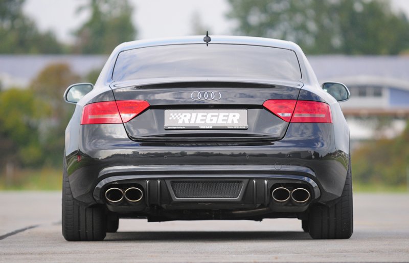 Rieger Heckeinsatz Audi A5 (B8/B81) 06.07-07.11 (bis Facelift) - 99087