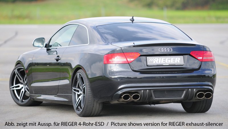 Rieger Heckeinsatz Audi A5 (B8/B81) 06.07-07.11 (bis Facelift) - 99088