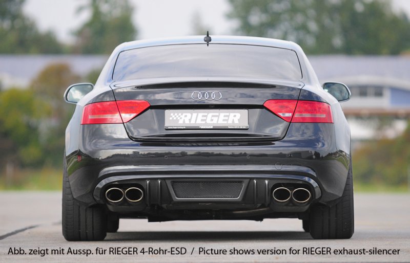 Rieger Heckeinsatz Audi A5 (B8/B81) 06.07-07.11 (bis Facelift) - 99089