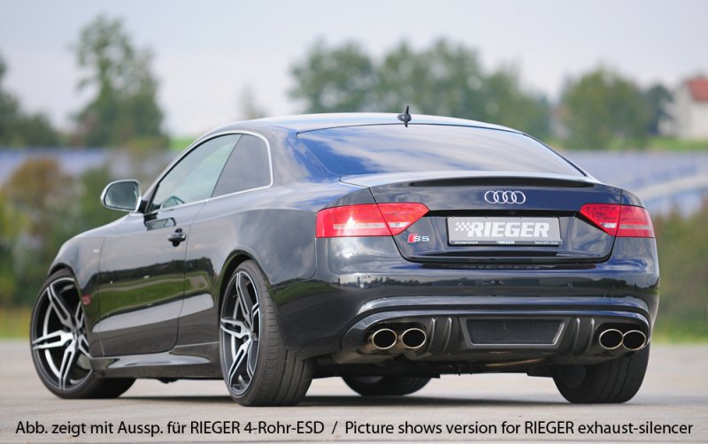 Rieger Heckeinsatz Audi A5 (B8/B81) 06.07-07.11 (bis Facelift) - 99089